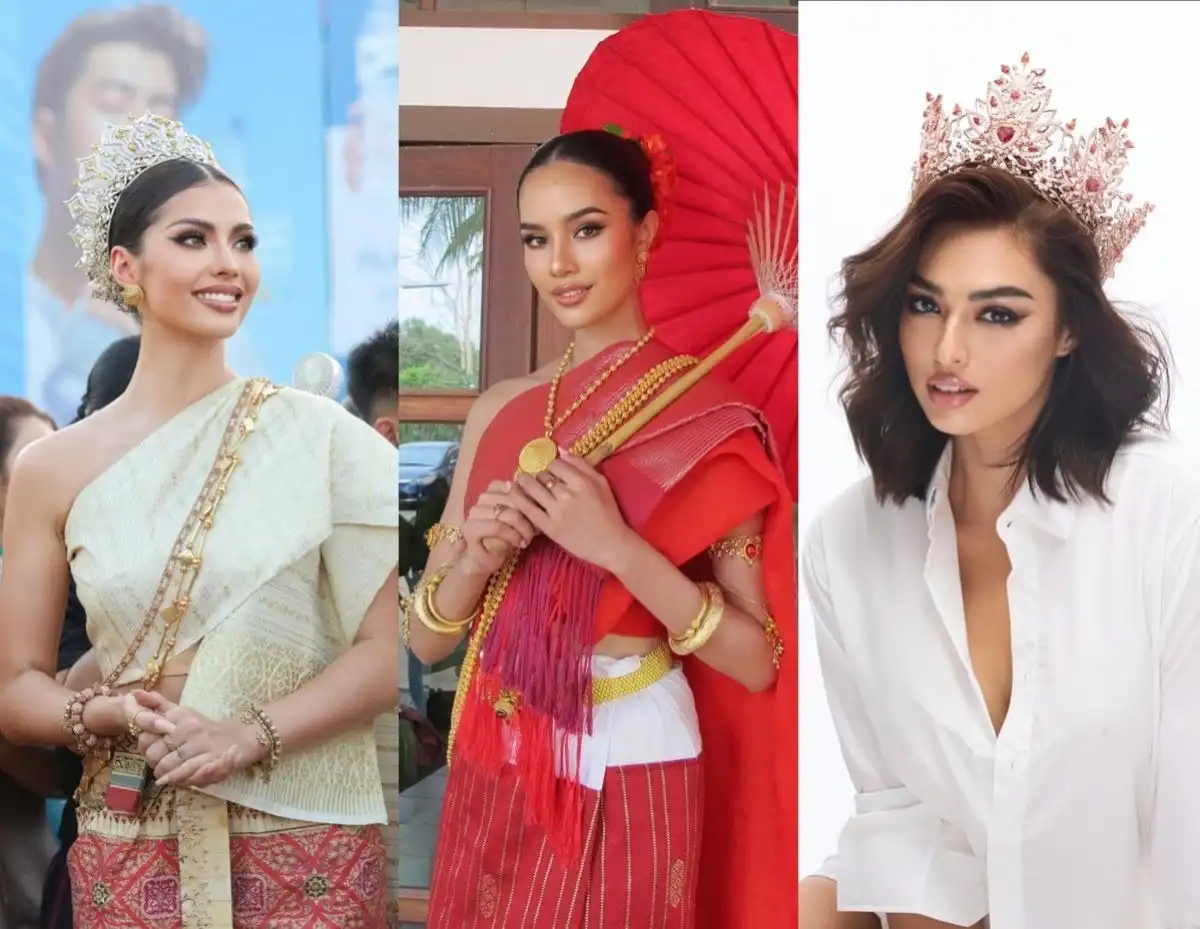 Chiêm ngưỡng dàn Hoa hậu ‘đỉnh nóc, kịch trần’ của Thái Lan cầm biển dẫn đoàn trong Lễ khai mạc SEA Games 33